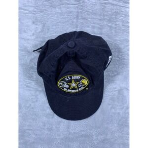 adidas U.S. Army All-American Bowl Hat Black Cotton 2017 Adjustable 035816 ER99Z